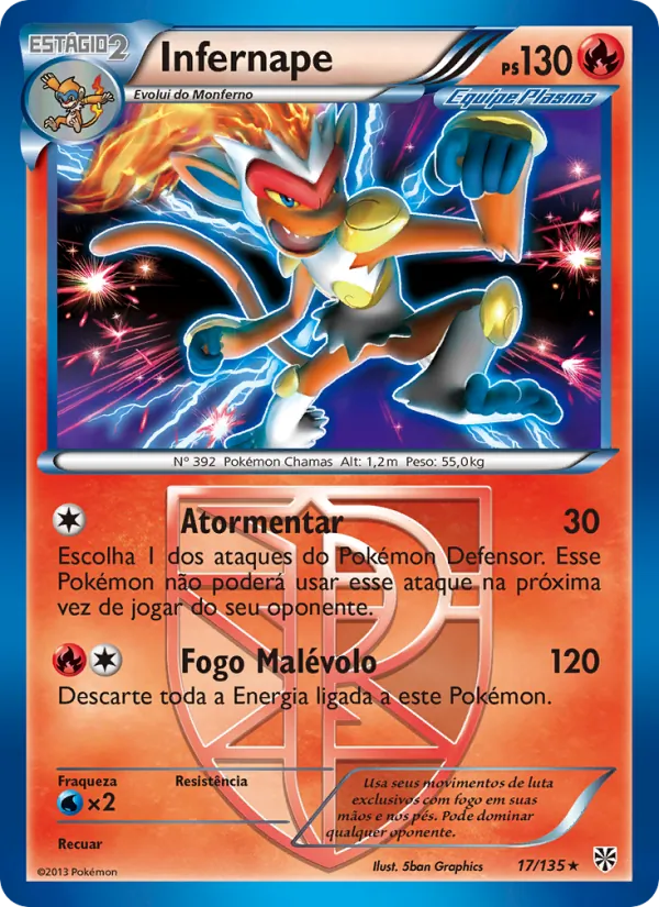 Infernape – Tempestade de Plasma 17
