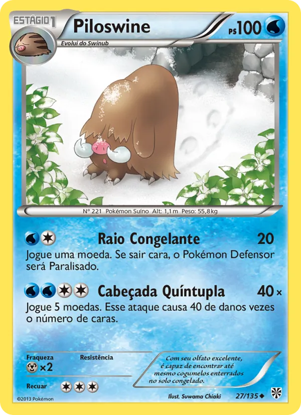 Piloswine – Tempestade de Plasma 27