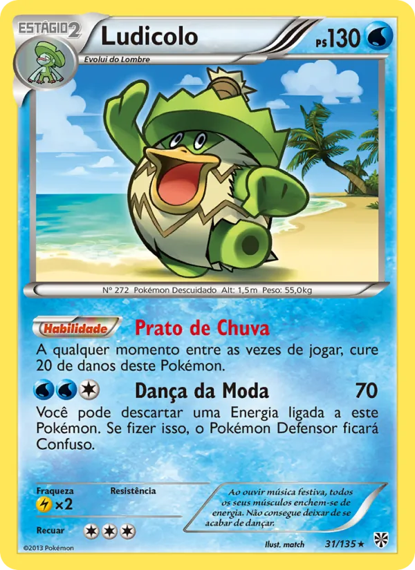 Ludicolo – Tempestade de Plasma 31
