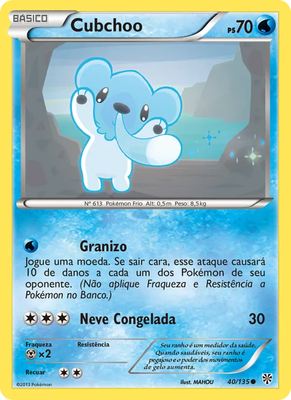 Cubchoo – Tempestade de Plasma 40