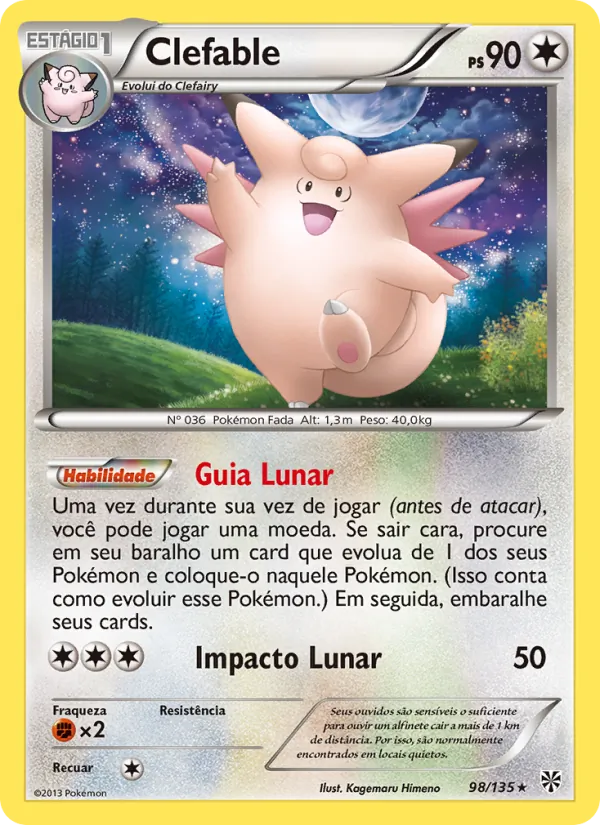 Clefable – Tempestade de Plasma 98