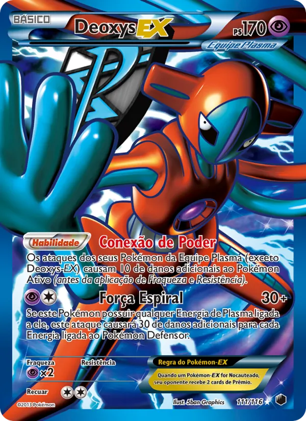 Deoxys-EX – Congelamento de Plasma 111