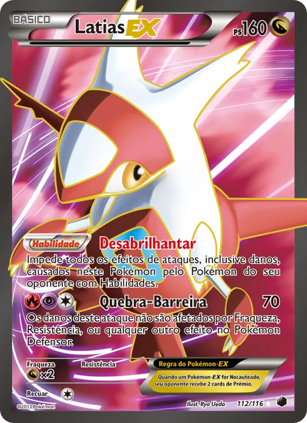 Latias-EX – Congelamento de Plasma 112