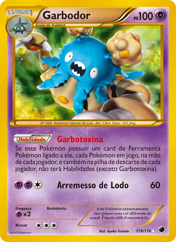 Garbodor – Congelamento de Plasma 119