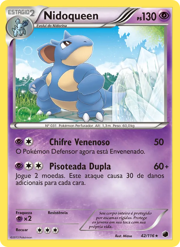 Nidoqueen – Congelamento de Plasma 42