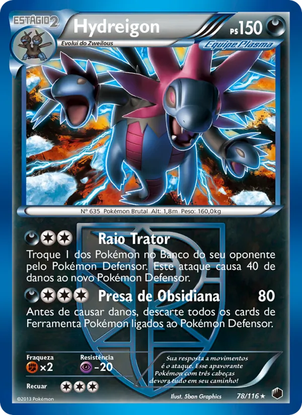 Hydreigon – Congelamento de Plasma 78