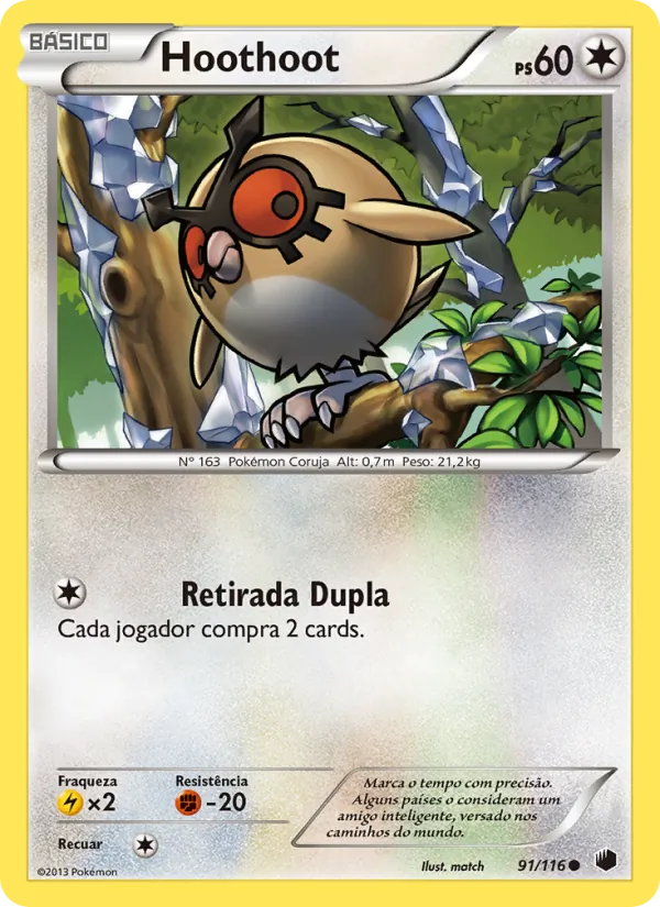 Hoothoot – Congelamento de Plasma 91