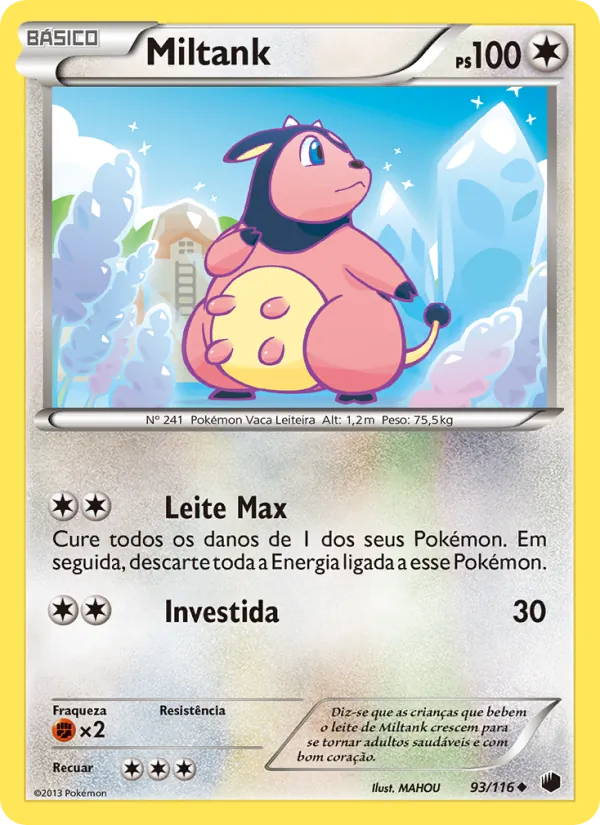 Miltank – Congelamento de Plasma 93