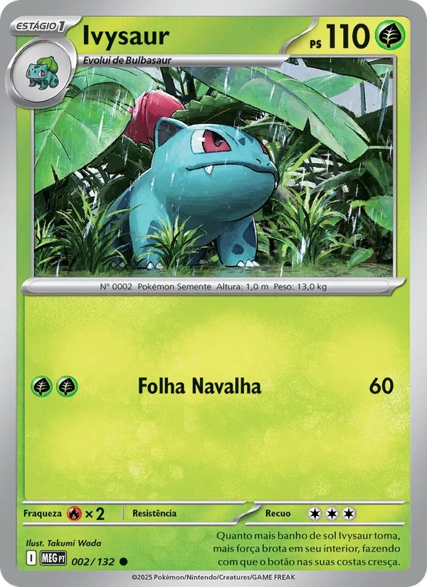 Ivysaur – Megaevolução 2