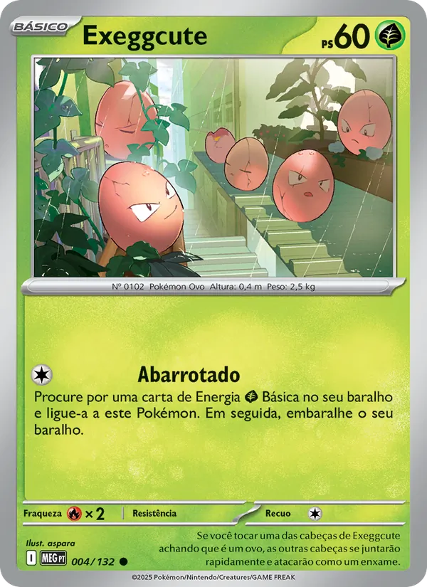 Exeggcute – Megaevolução 4