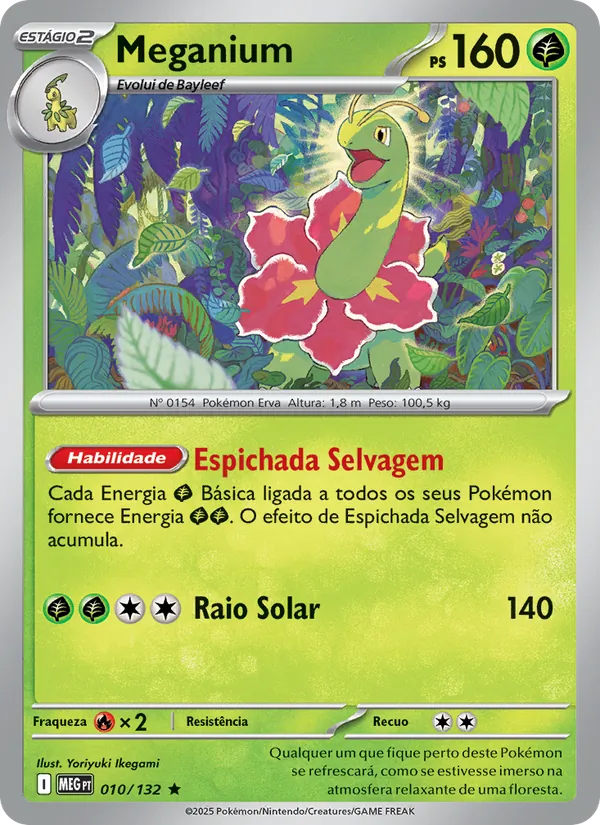Meganium – Megaevolução 10
