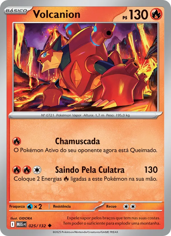 Volcanion – Megaevolução 25