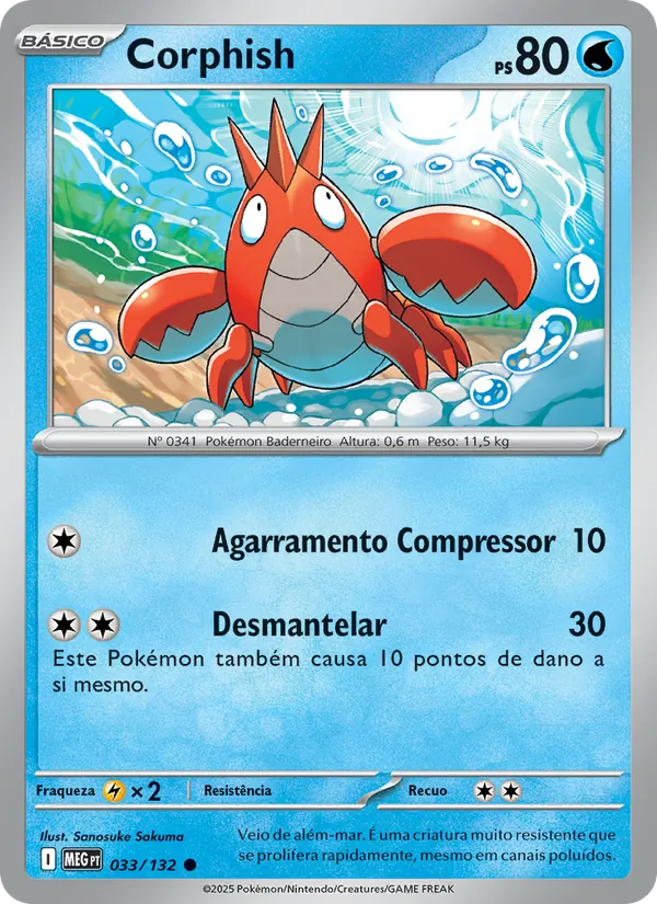 Corphish – Megaevolução 33