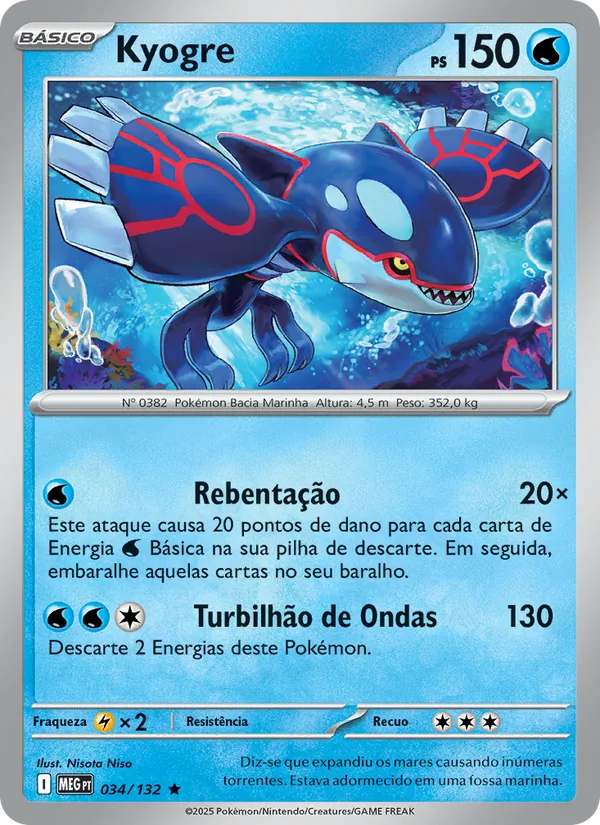 Kyogre – Megaevolução 34