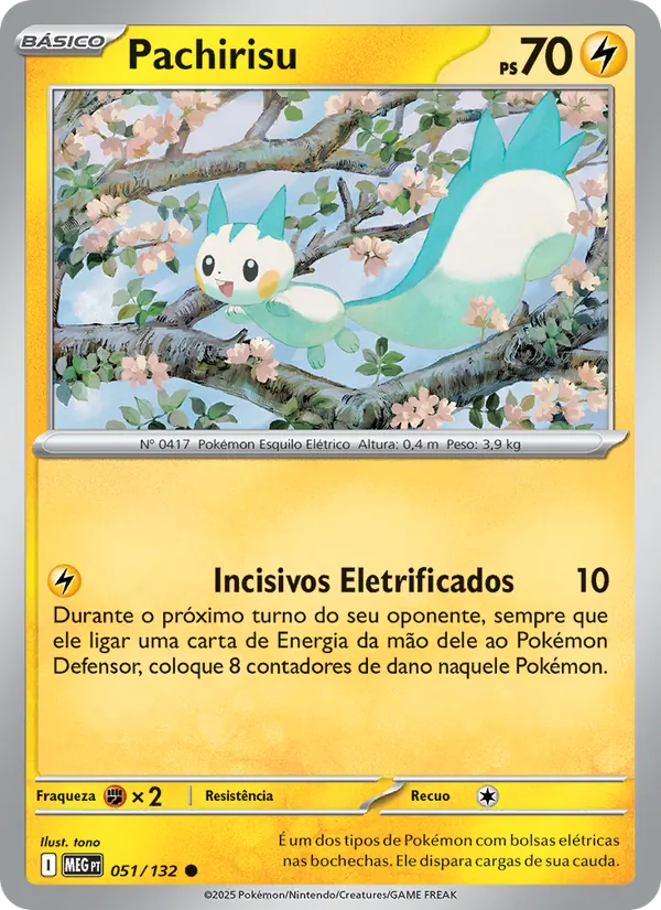 Pachirisu – Megaevolução 51