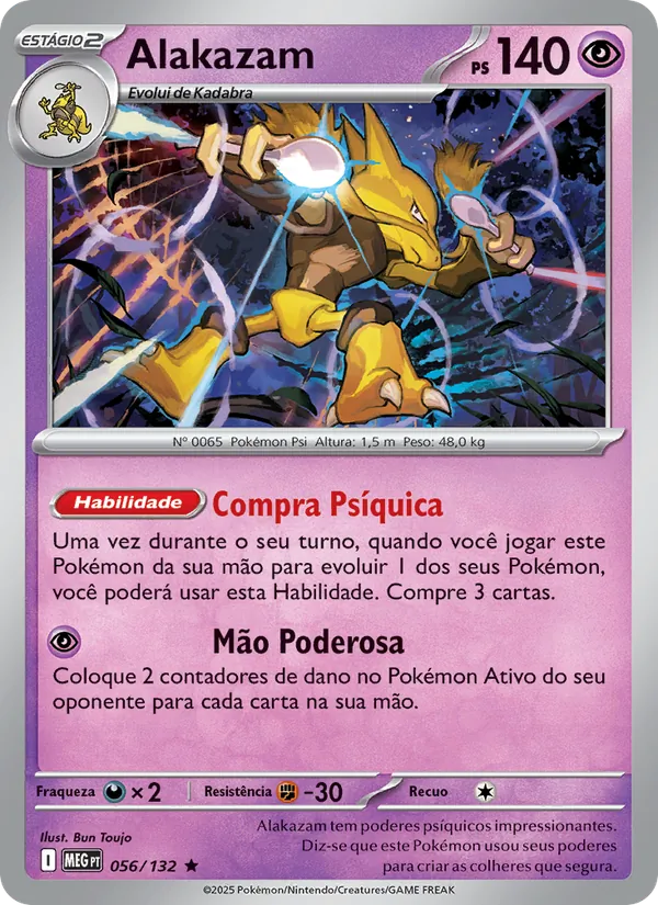 Alakazam – Megaevolução 56