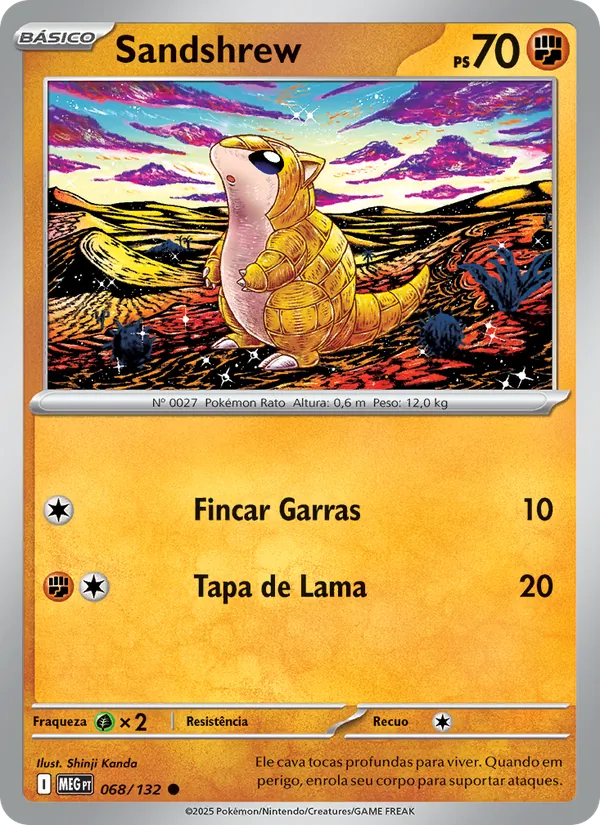 Sandshrew – Megaevolução 68