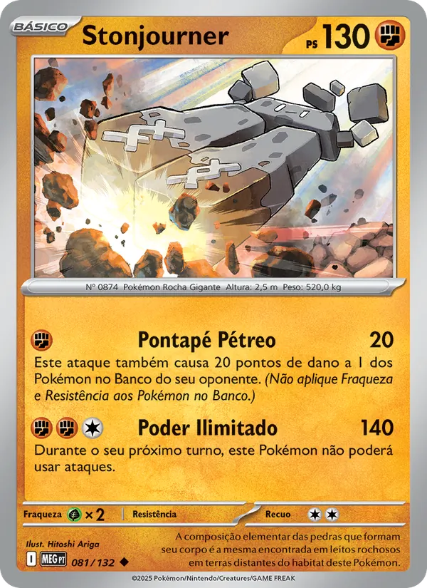 Stonjourner – Megaevolução 81