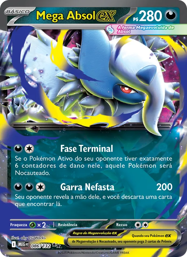 Mega Absol ex – Megaevolução 86