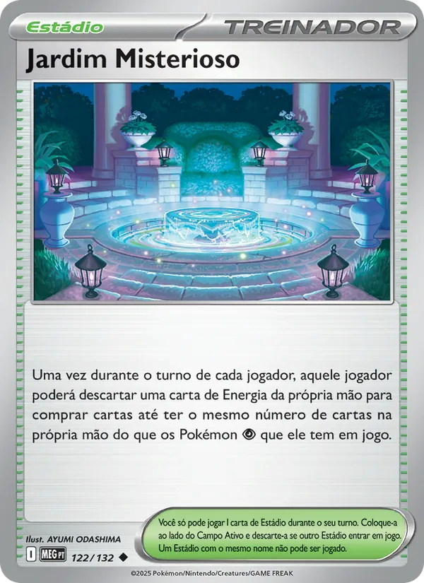 Jardim Misterioso – Megaevolução 122