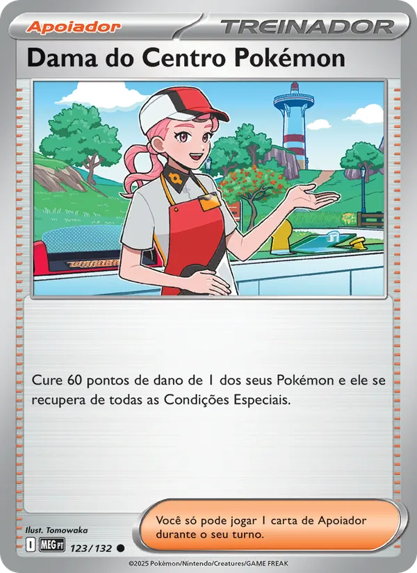Dama do Centro Pokémon – Megaevolução 123