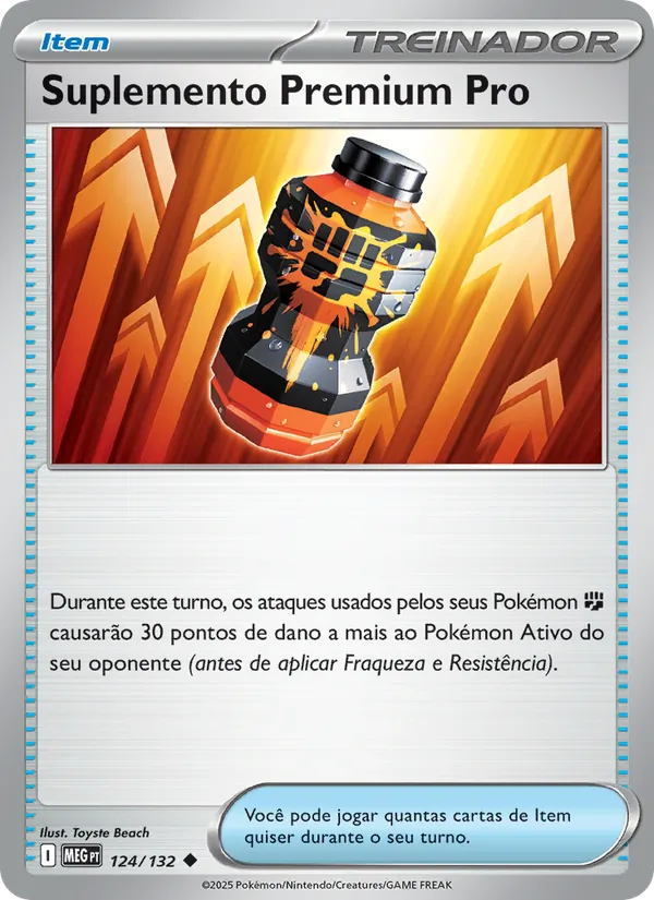 Suplemento Premium Pro – Megaevolução 124