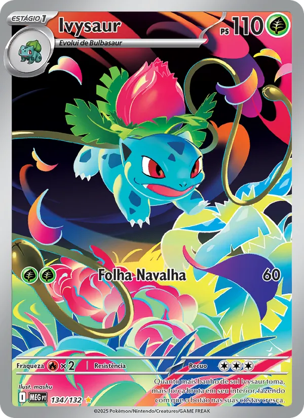 Ivysaur – Megaevolução 134