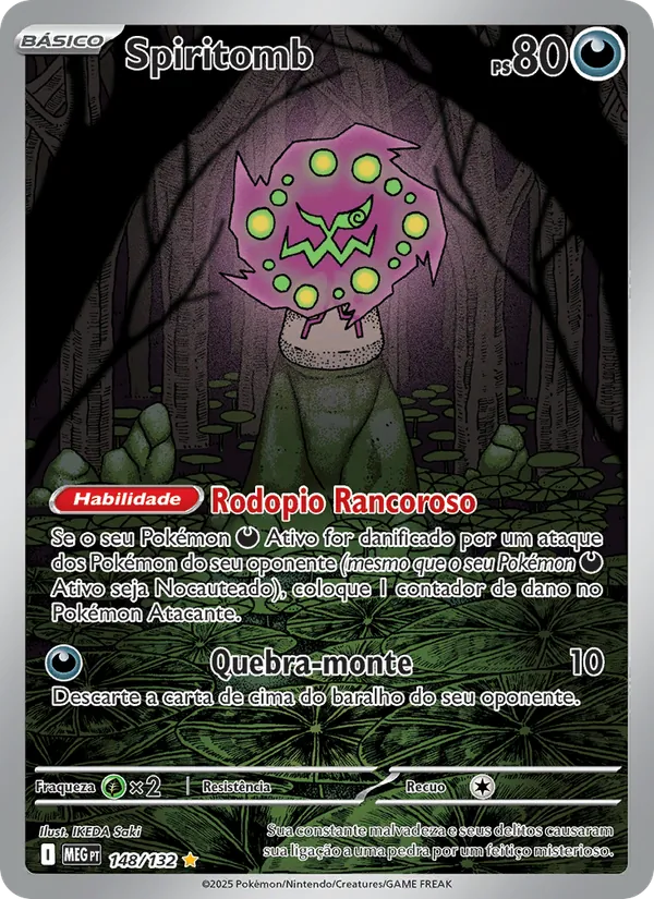 Spiritomb – Megaevolução 148