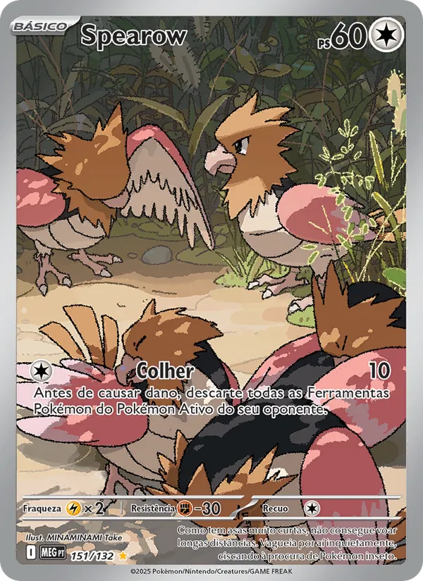 Spearow – Megaevolução 151