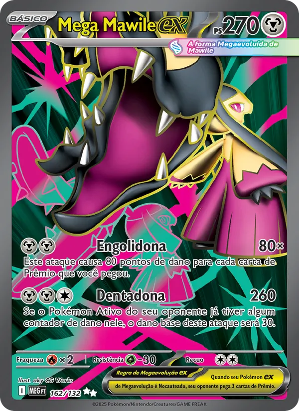 Mega Mawile ex – Megaevolução 162