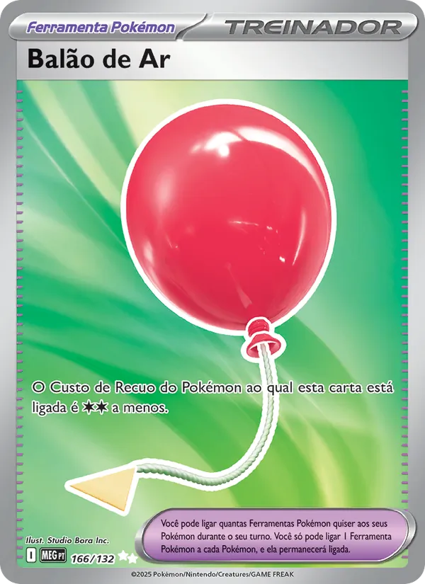 Balão de Ar – Megaevolução 166