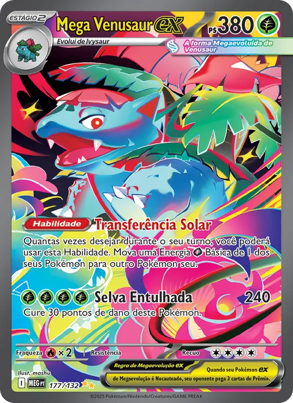 Mega Venusaur ex – Megaevolução 177