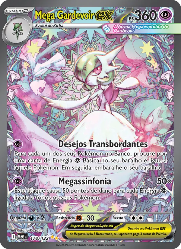 Mega Gardevoir ex – Megaevolução 178