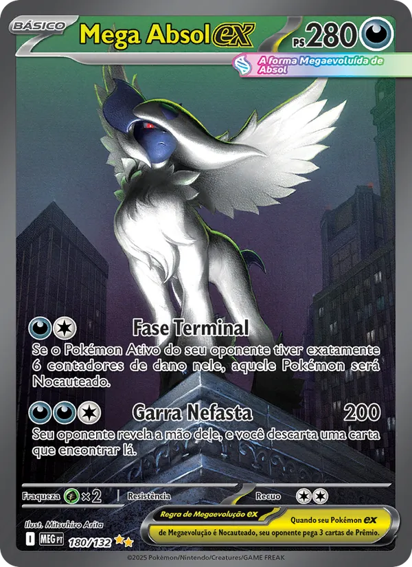 Mega Absol ex – Megaevolução 180