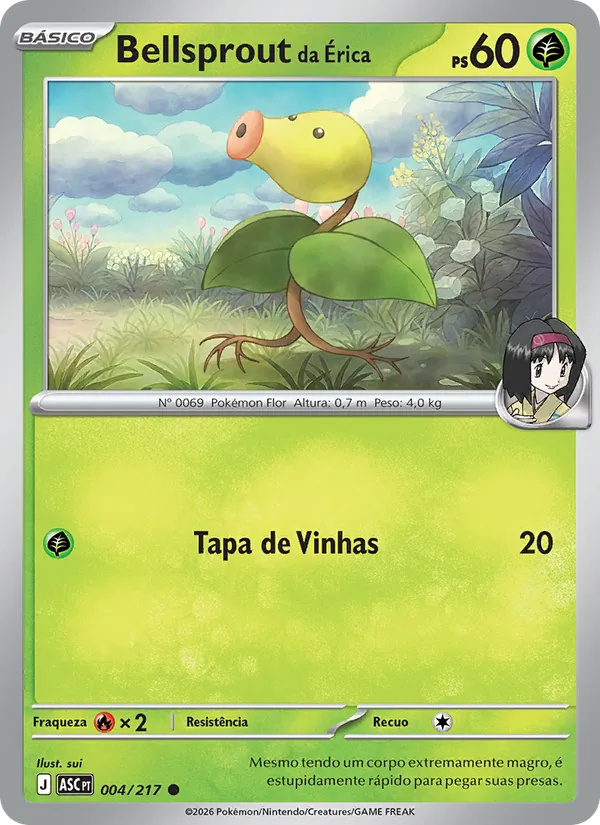 Bellsprout da Érica – Heróis Excelsos 4