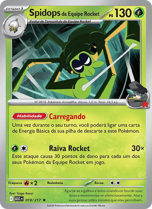 Spidops da Equipe Rocket – Heróis Excelsos 19