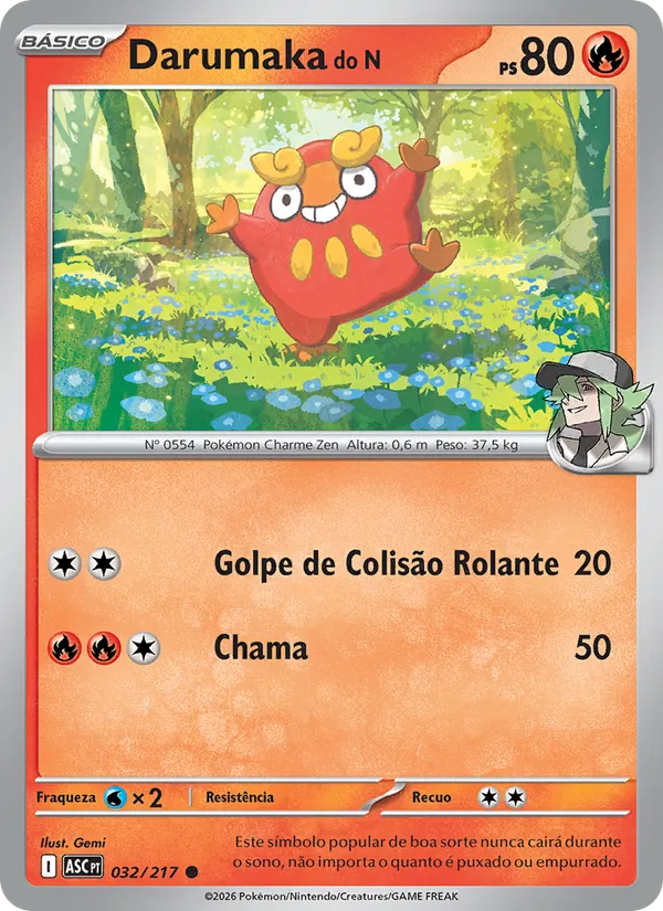 Darumaka do N – Heróis Excelsos 32