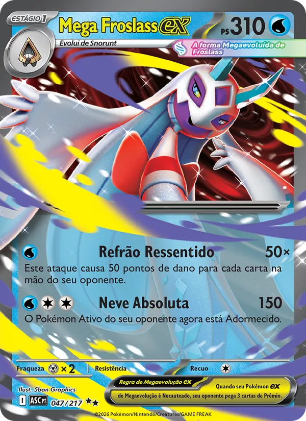 Mega Froslass ex – Heróis Excelsos 47