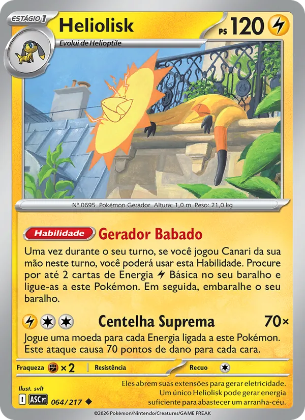 Heliolisk – Heróis Excelsos 64