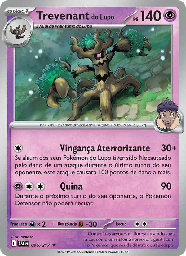 Trevenant do Lupo – Heróis Excelsos 96