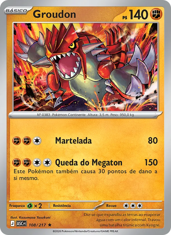 Groudon – Heróis Excelsos 108