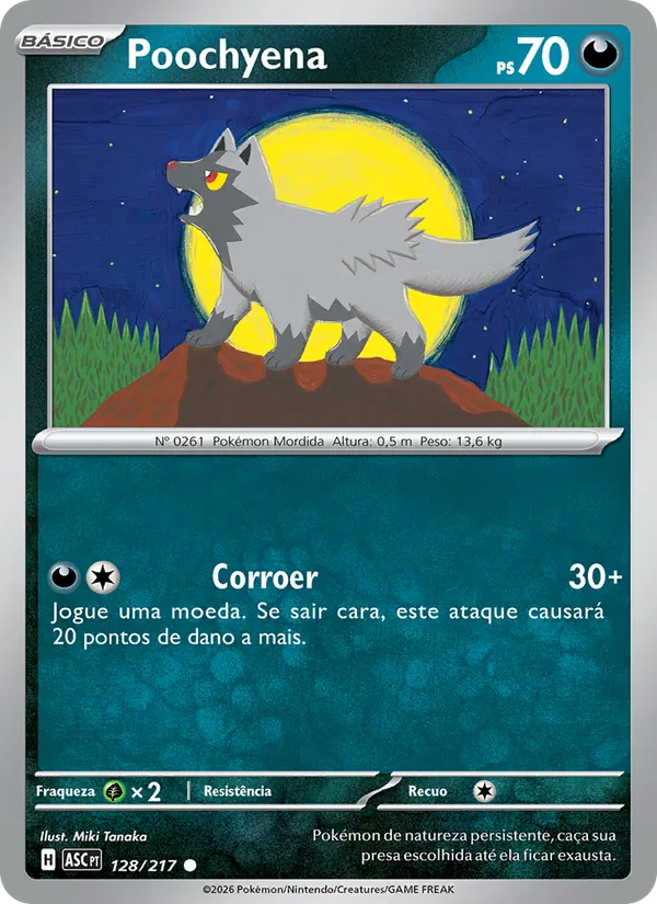 Poochyena – Heróis Excelsos 128