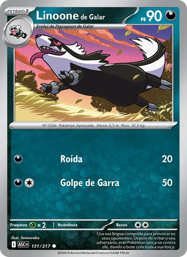 Linoone de Galar – Heróis Excelsos 131