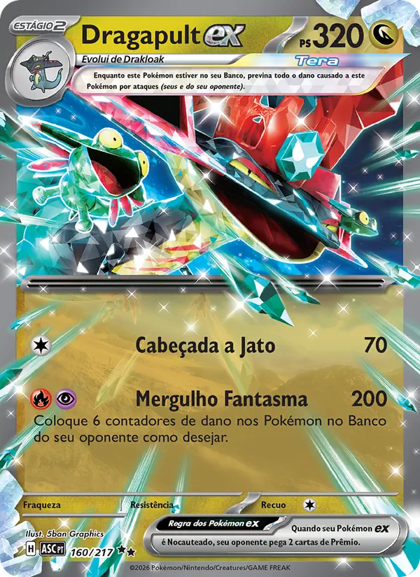 Dragapult ex – Heróis Excelsos 160