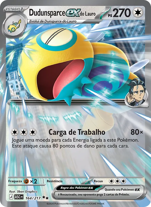 Dudunsparce ex do Lauro – Heróis Excelsos 164