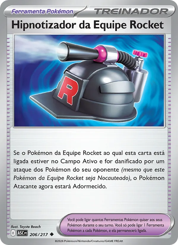 Hipnotizador da Equipe Rocket – Heróis Excelsos 206