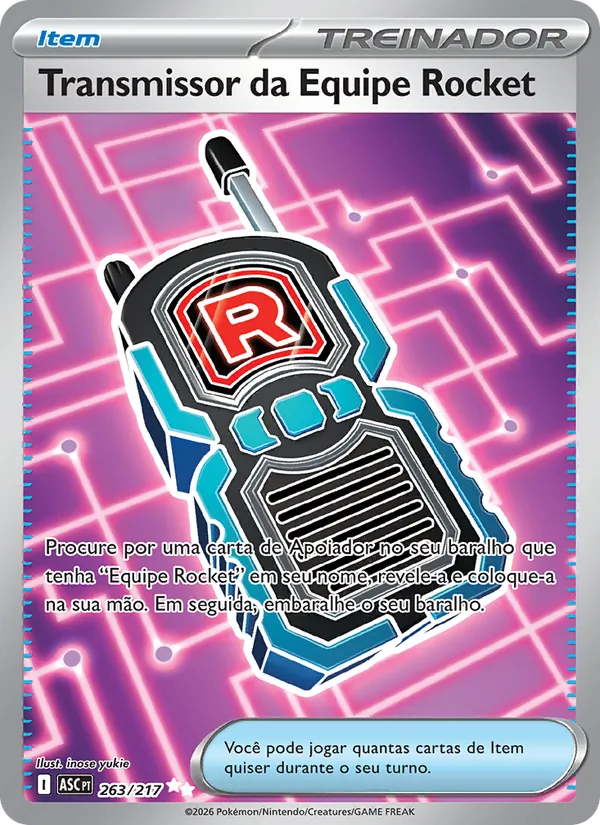 Transmissor da Equipe Rocket – Heróis Excelsos 263