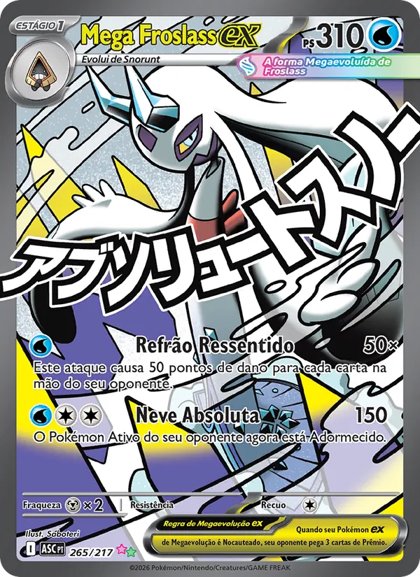Mega Froslass ex – Heróis Excelsos 265