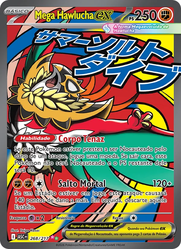 Mega Hawlucha ex – Heróis Excelsos 268