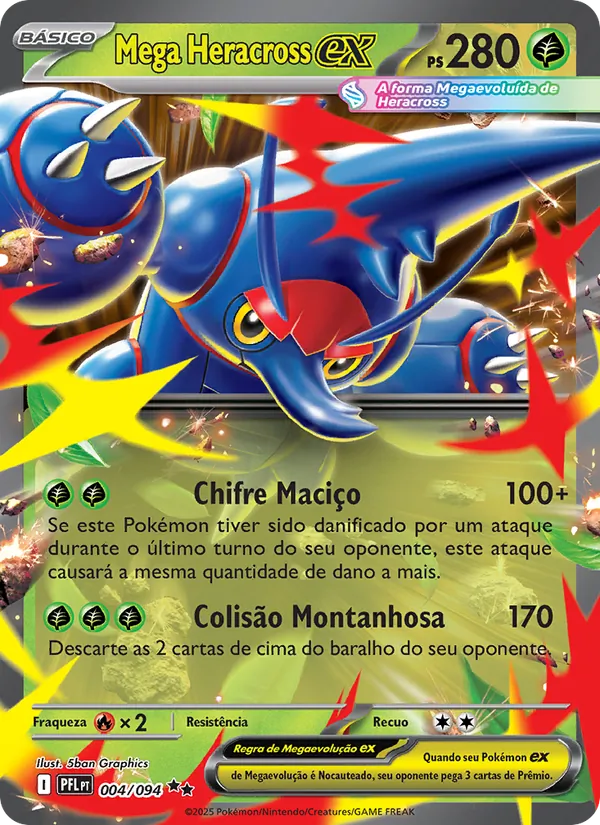 Mega Heracross ex – Fogo Fantasmagórico 4